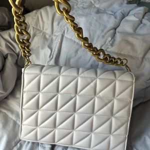 Zara quilter chain shoulder bag